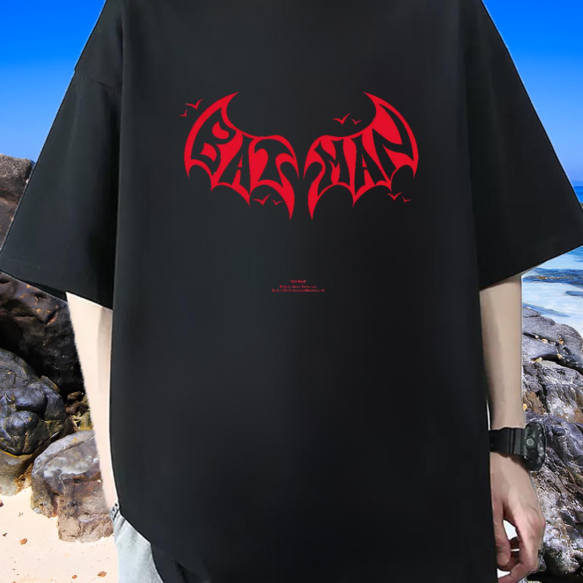 Custom Men T Shirts Cartoon Printing S-3XL Men Tshirts Outdoor Breathable Short Sleeve Loose Fit Wear