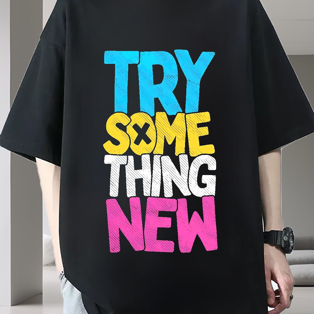 New Designer T shirt DIY Home Outdoor Men Tops Tees O-Neck Short Sleeve Cotton Comfortable