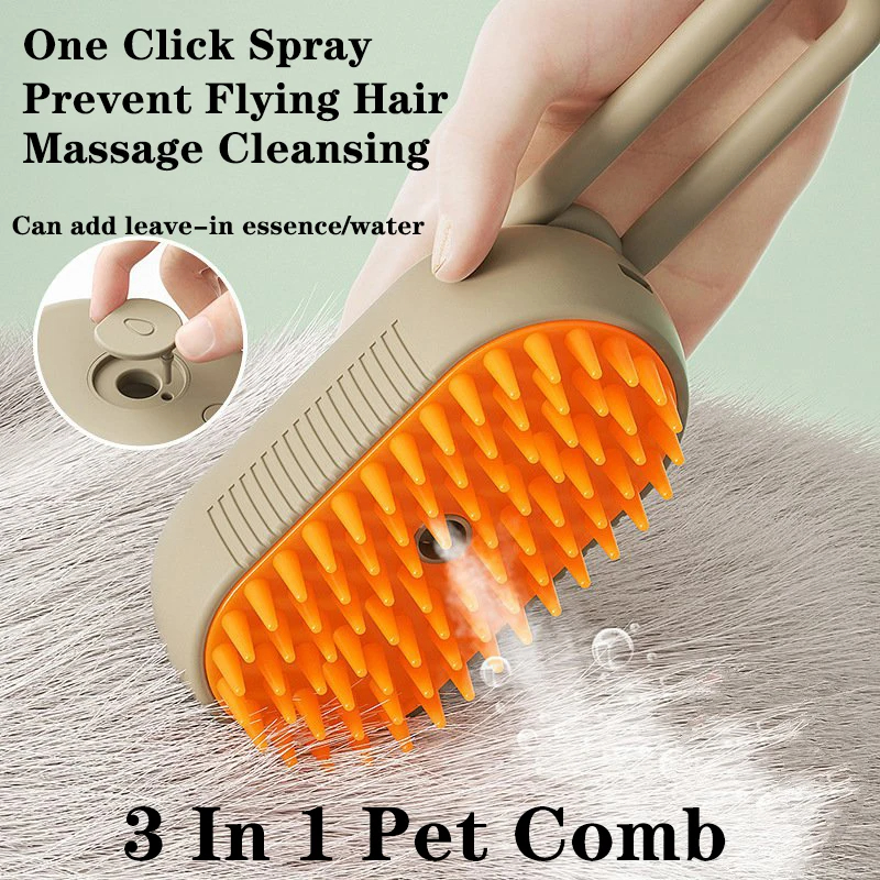 Removable Pet Hair Remover Sprays Cat Hair Brush Pet Comb Cat Lint Remover Pet Dryer Dog Grooming Tools for Dogs Accessories