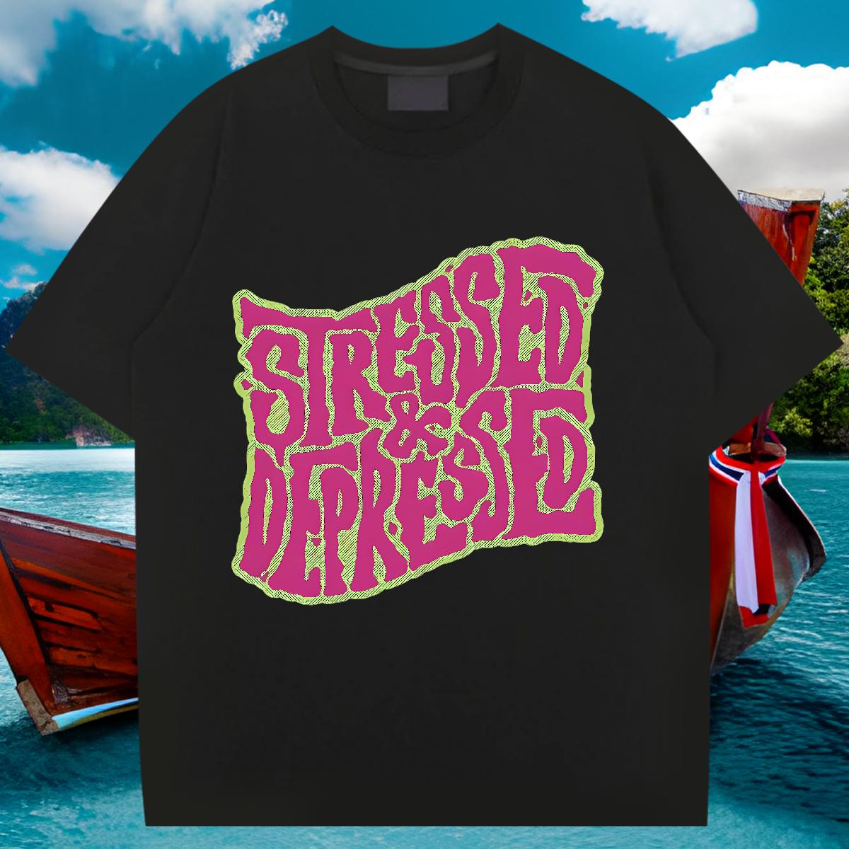 2024 T-Shirts Customized Print Casual Daily Wear Couples T Shirts Round Neck Short Sleeve Popular