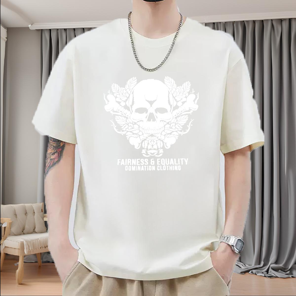 5A Couples T Shirts Breathable Short Sleeve Street T shirt Anime Print DIY Tops