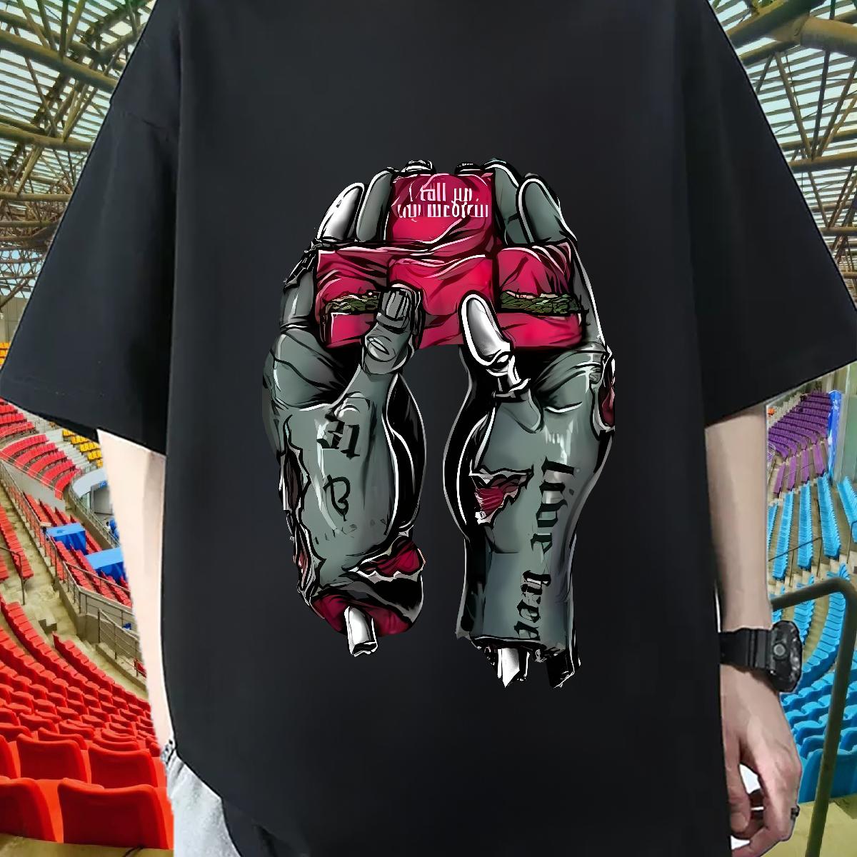 High Quality T Shirts Men Casual Beach Round Neck Short Sleeve Tshirt for Man Woman Factory Direct DIY Anime Tees Shirts