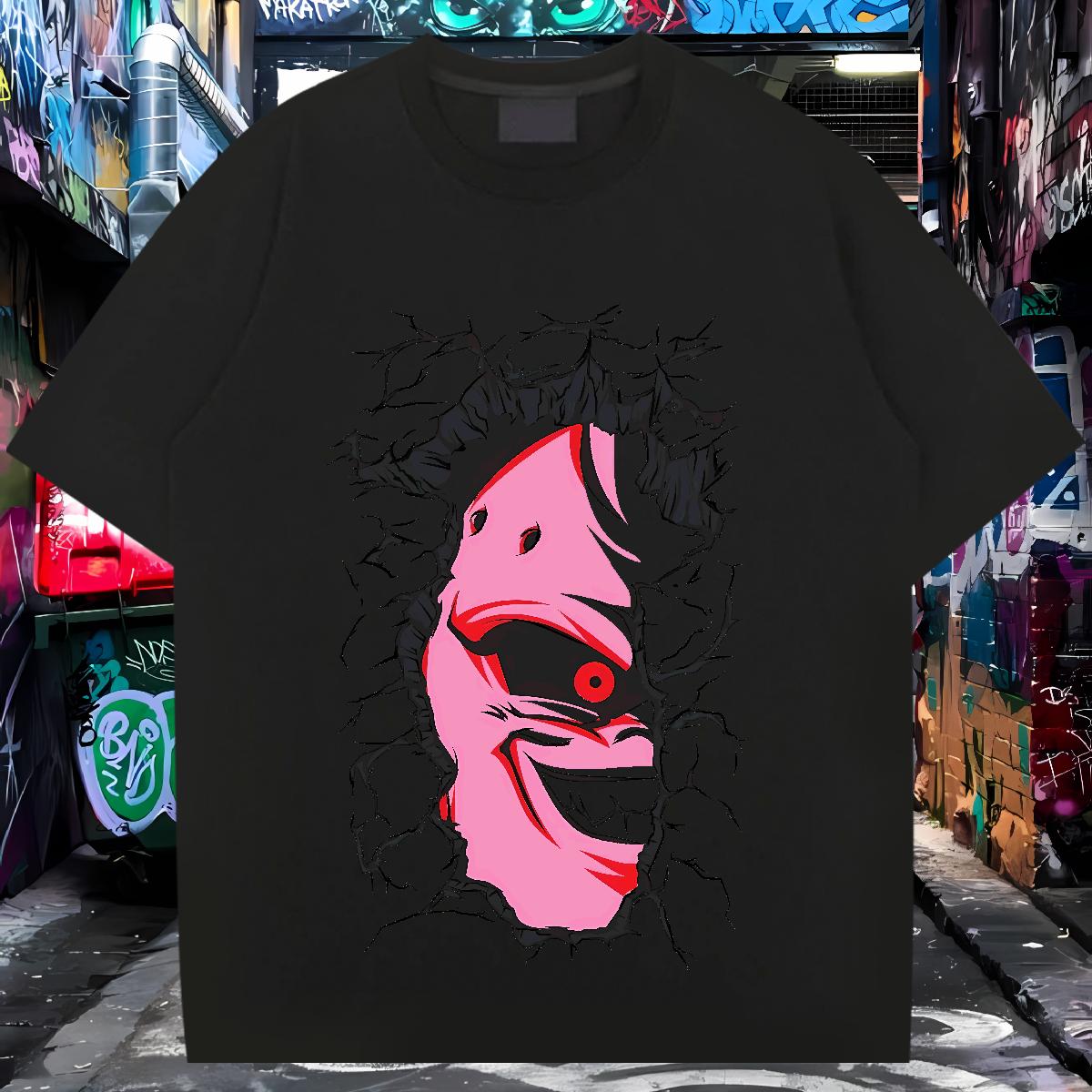 Customized T-Shirts Plus Size Cartoon Tshirts Casual Daily Wear Round Neck Short Sleeve Classic Top Tees