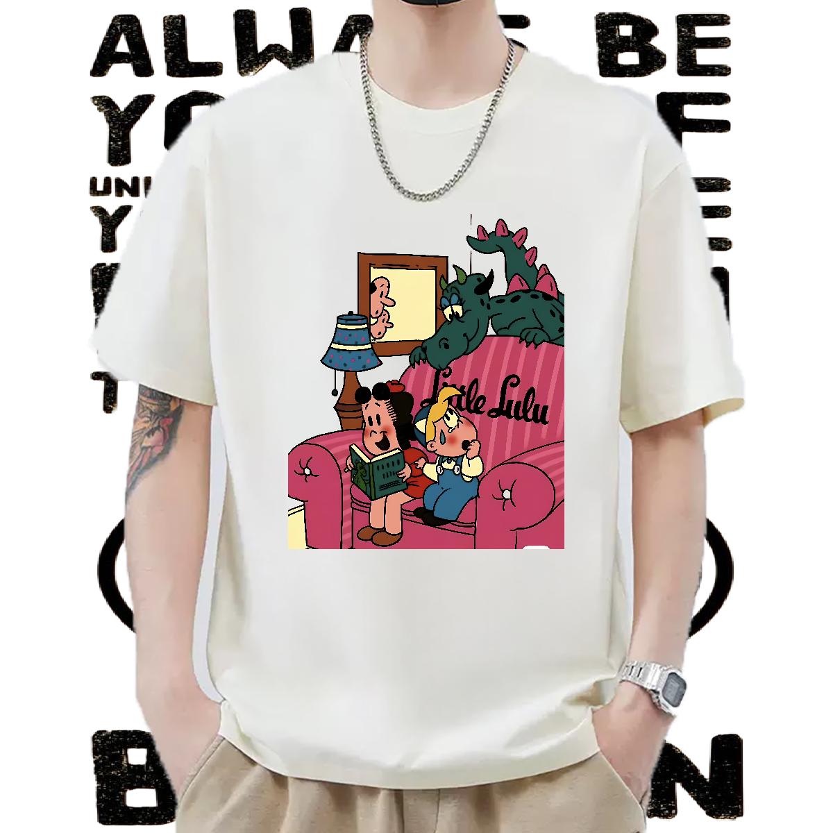 Classic T Shirt For Man Outdoor Cotton O Neck Short Sleeves Mens Tshirts DIY Customized Black White Tops