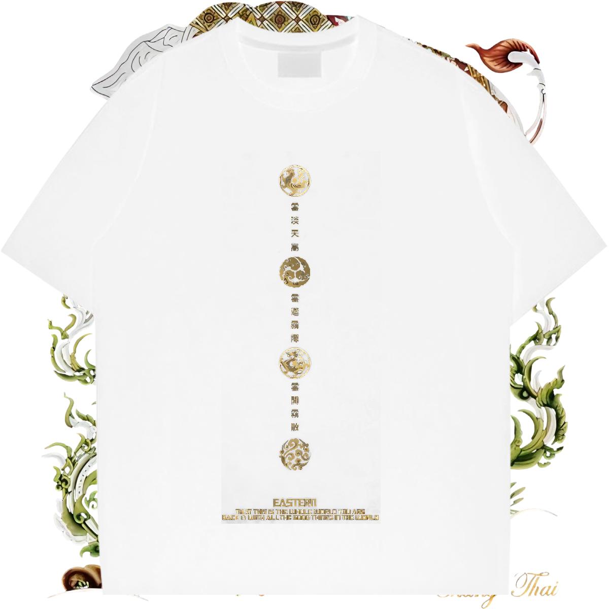 Loose Fit Men Clothes T-Shirt 180g Cotton Sport T shirt Custom Print Oversized DIY Top Tees