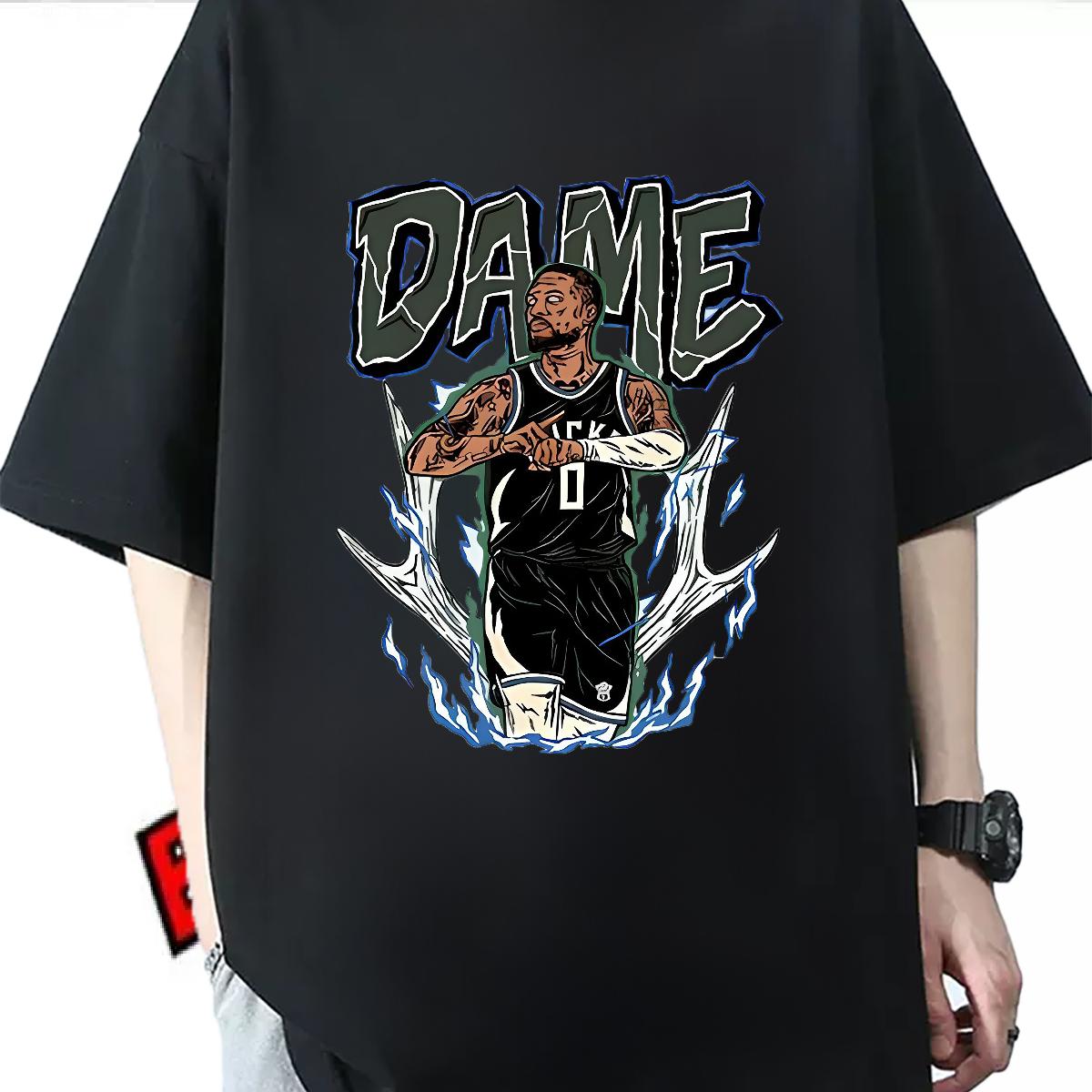 5A T Shirts Men Daily Outfit O-Neck Short Sleeve Cotton Mens Tshirts 2024 Designer Plus Size Cartoon Polos