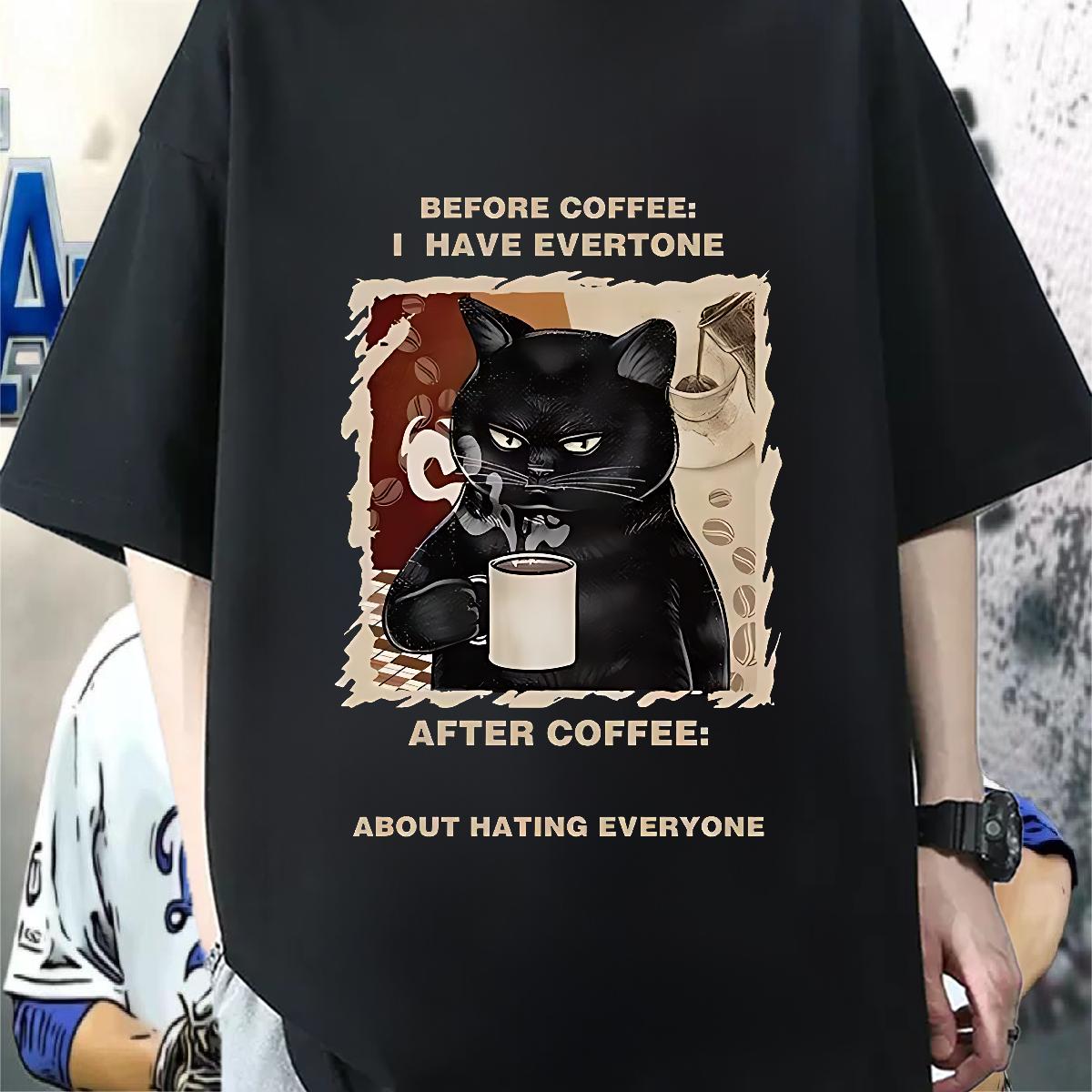 Classic T shirt Graphic Men Tops Tees Casual Daily Wear Cotton Breathable Short Sleeve Cool Design Clothings