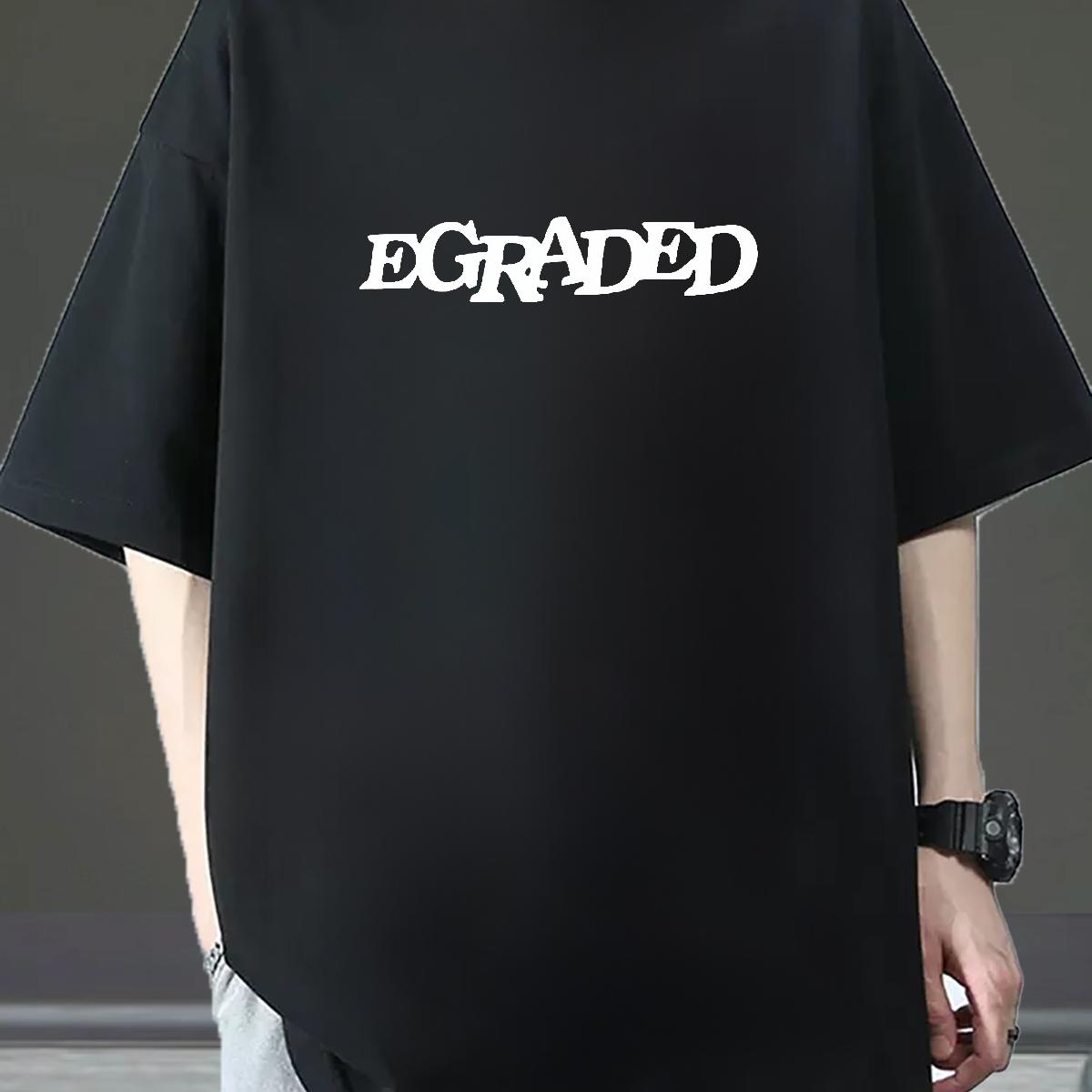 Customized Men T Shirts Cartoon Printing S-3XL Tshirts Daily Wear Breathable Short Sleeve Classic Tops Tees