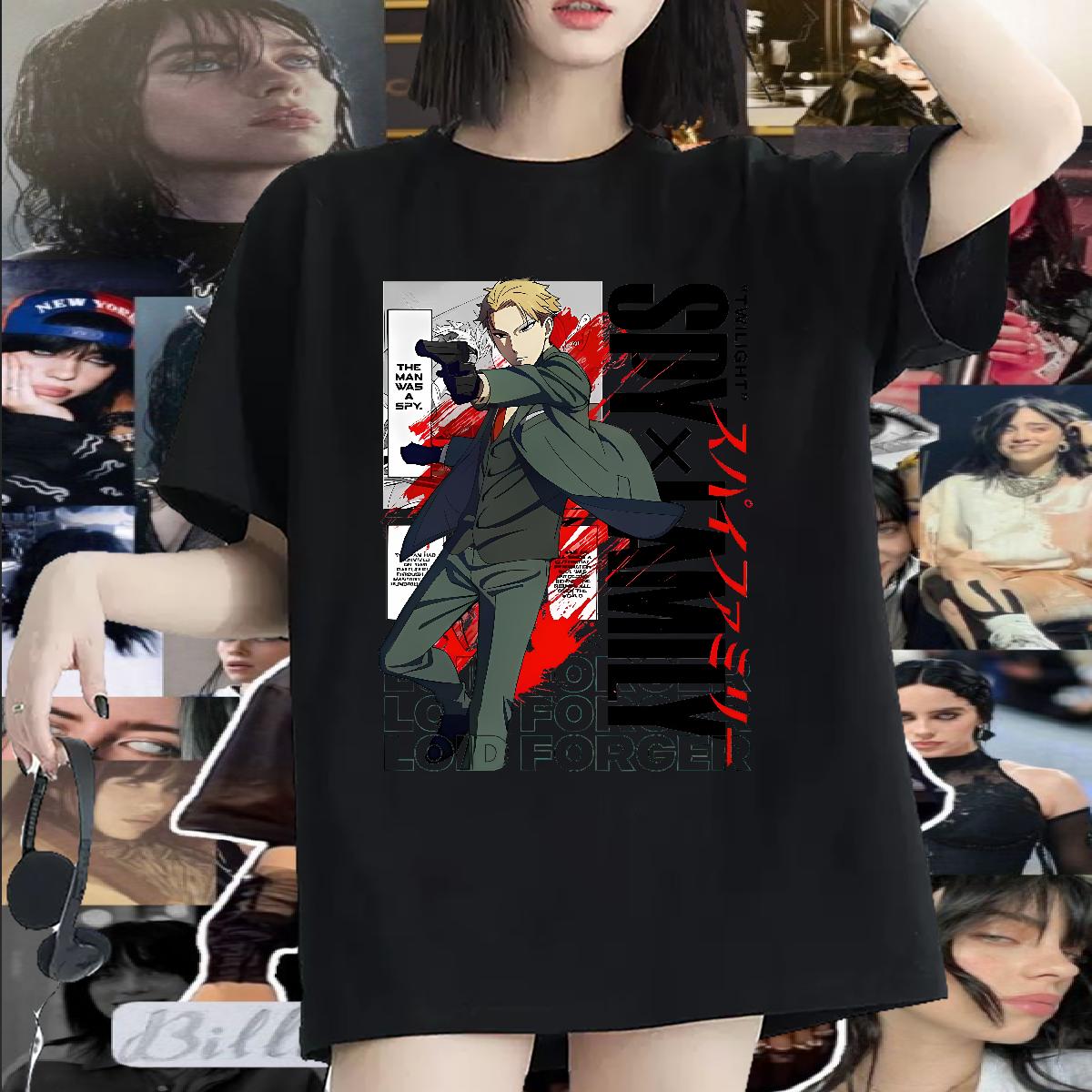 Fashion Casual Women T Shirts Short Sleeve Cotton O-Neck Casual Beach Womens Tshirts Anime Loose Tops Shirt