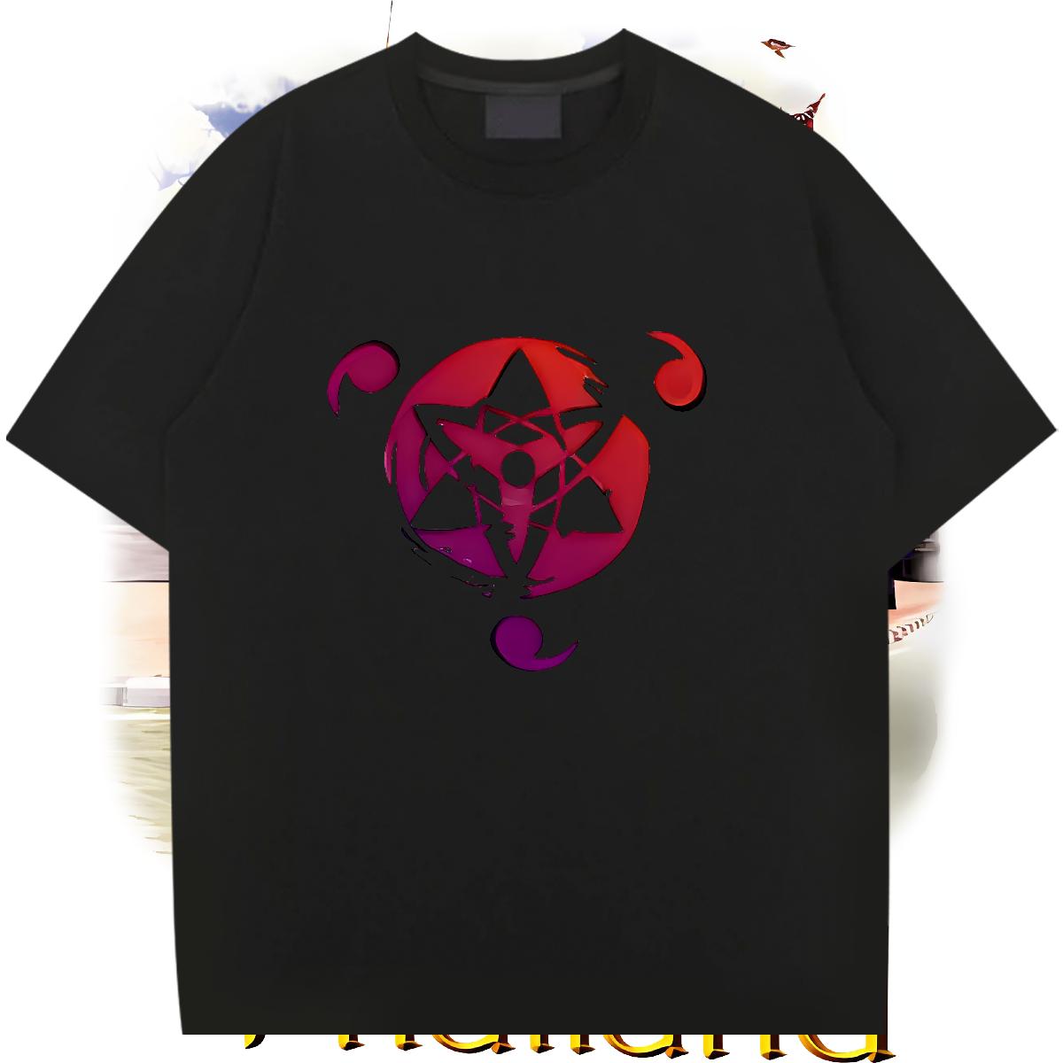 Designer Fashion T-Shirts Custom Print Plus Size Men Tshirts Anime Printing Street Breathable Crew Neck Cotton Loose Fit Clothings