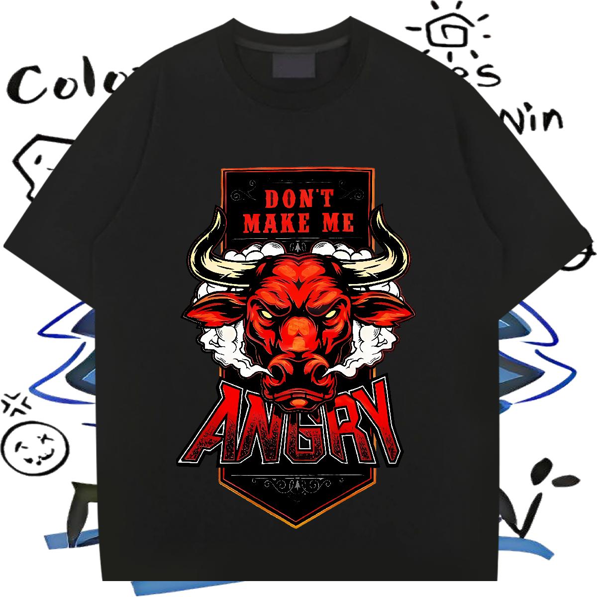 Classic T Shirts Men Anime Printing Street O-Neck Short Sleeve Cotton Men Tops Tees DIY Custom Printing Top Tees