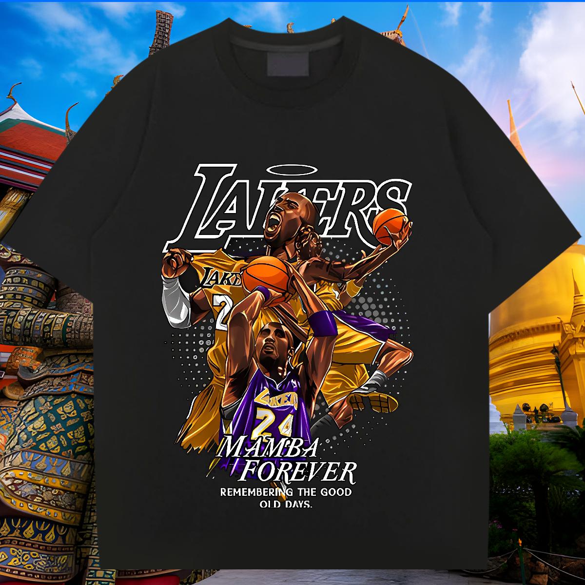 Loose Couples T Shirts Short Sleeve Cotton O-Neck Street T-Shirts DIY Printed Fashion Tops Tees