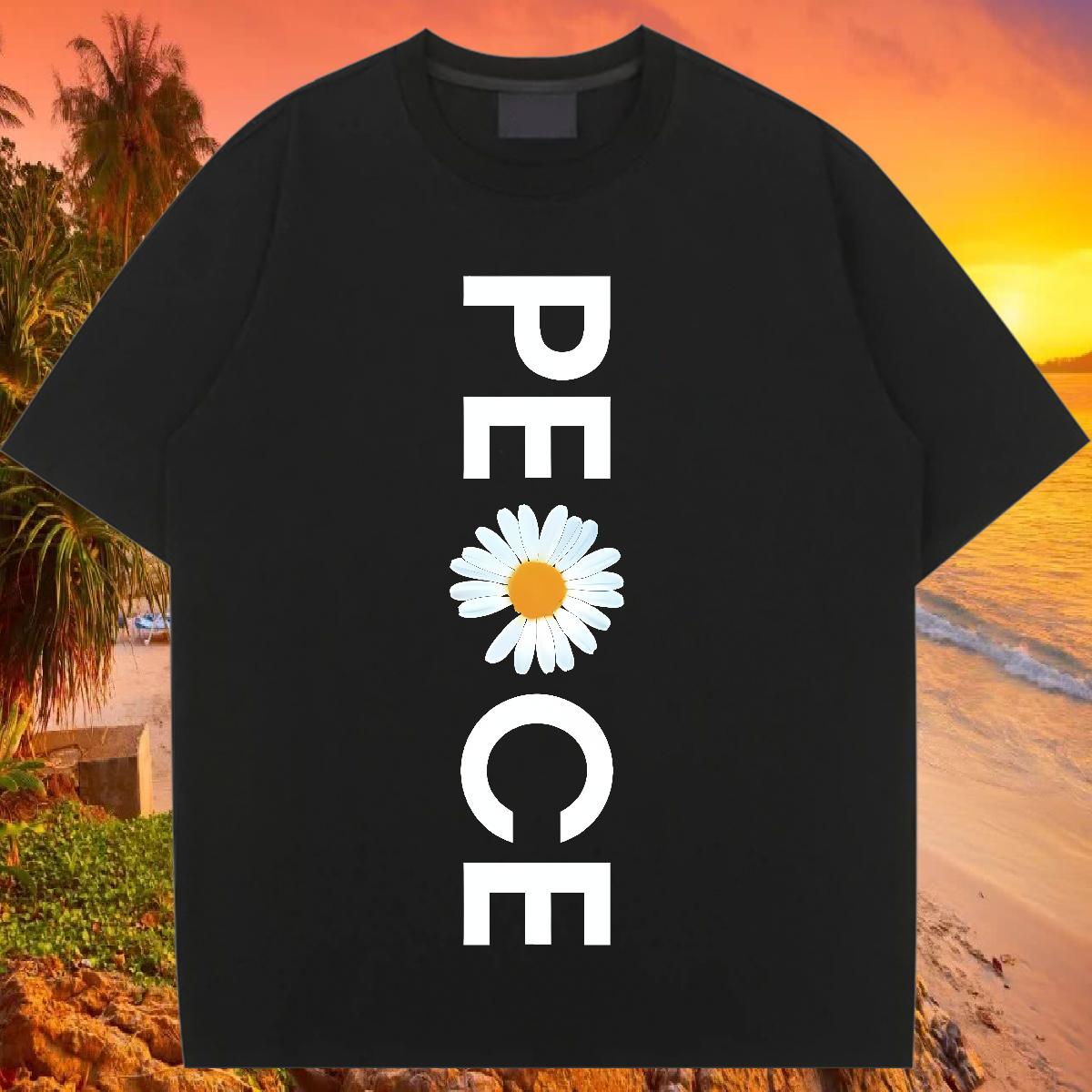 Crew Neck Cotton Woman T Shirts 2024 DIY Daily Wear Tshirt for Man Woman Custom Anime Loose Clothes Shirt