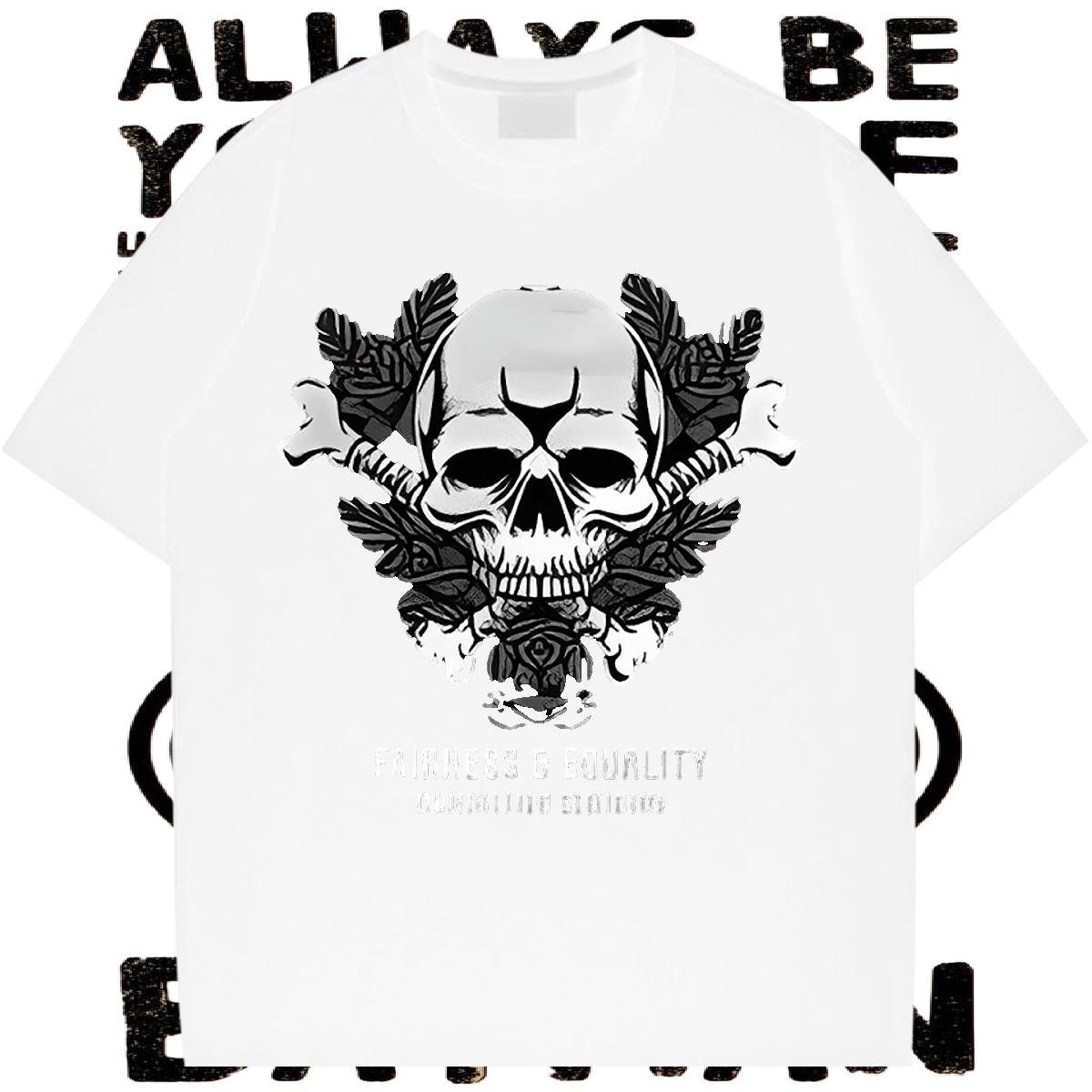 High Quality Man T Shirts Casual Daily Wear Crew Neck Cotton Breathable Mens Tshirts Customized Custom Anime Top Tees