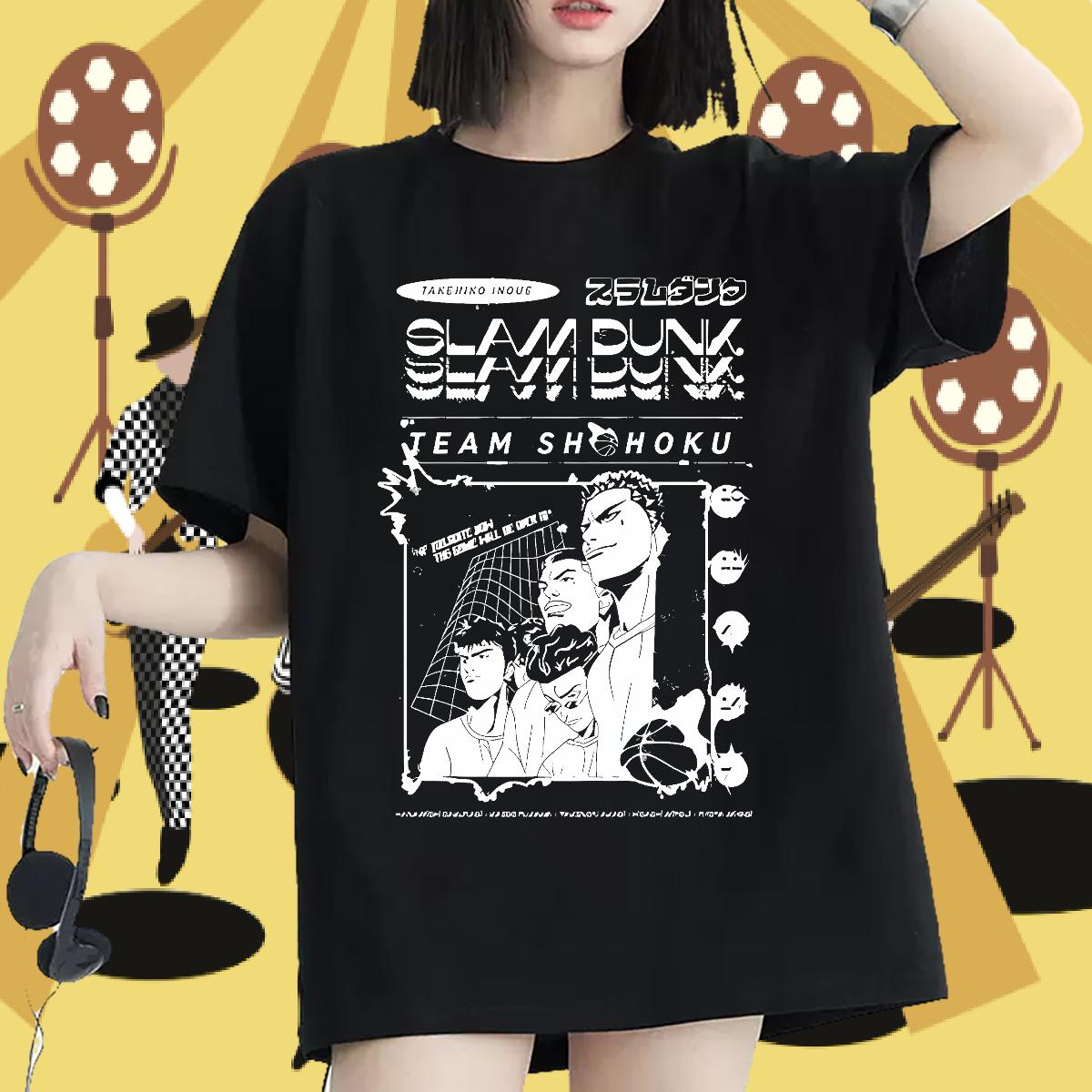 High quality T Shirt For Woman Cotton Breathable Clothes Street Casual Fashion Unisex Tshirts Black Oversized