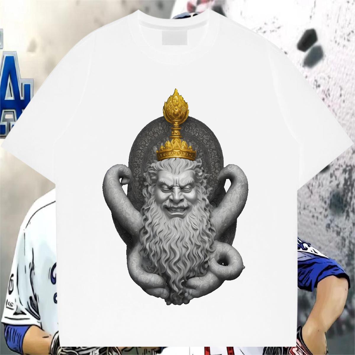 Custom T-Shirts DIY Printed Casual Daily Wear Men Tees 180g Cotton Cool