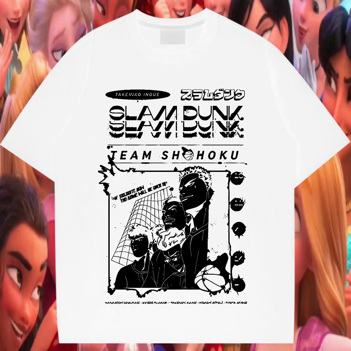 Female T Shirt For Woman Breathable Crew Neck Tops Shirt Street Fashion New Couples T Shirts DIY Anime