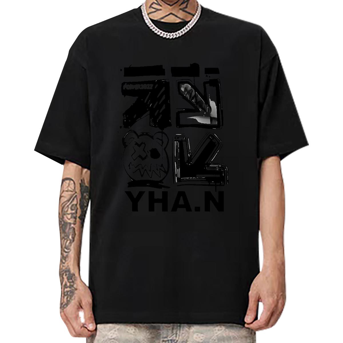 Wholesale Man T Shirts Customized Men Clothes T-Shirt Casual Daily Wear O-Neck Short Sleeve Cotton Loose Fit Tops Tees