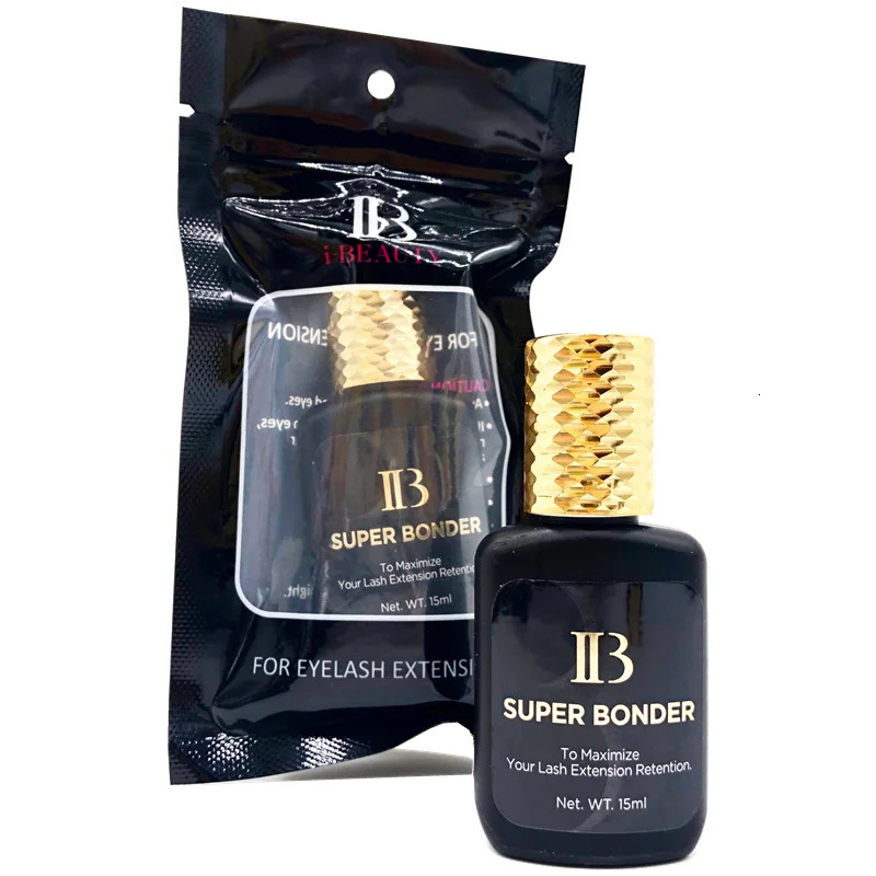 IB Super Bonder 15ml transparent liquid Korean original fixative adhesive for eyelash extension false eyelash adhesive makeup tool 240713