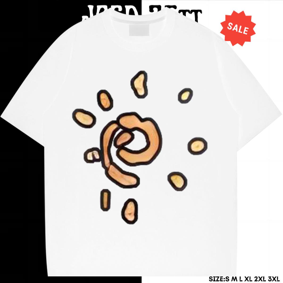 Wholesale T Shirt For Man Cartoon Print Hip Hop Men Clothes T-Shirt Round Neck Short Sleeve Brand