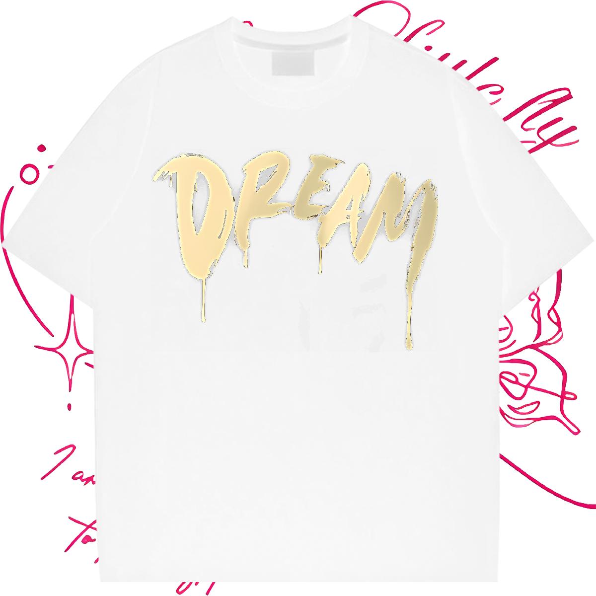 2024 Summer T-Shirts Crew Neck Cotton Summer Casual Men Clothes T-Shirt Floral Print Cool Wear