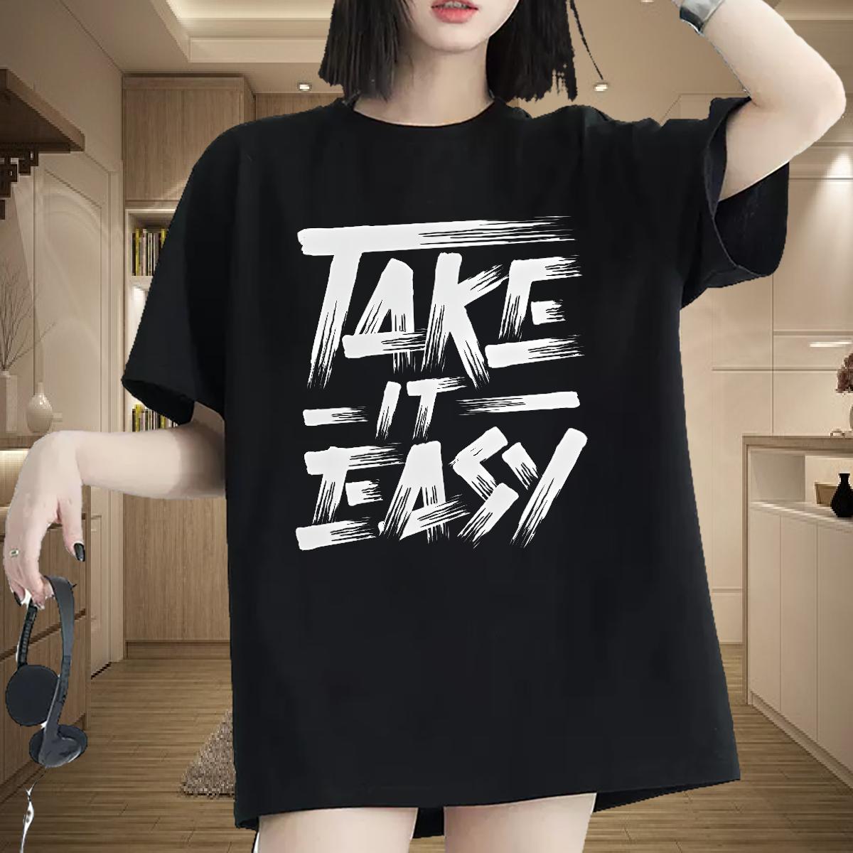 New Arrival T Shirts Women Crew Neck Cotton Oversized S-3XL Tees Shirts Daily Wear High quality Couples T Shirts