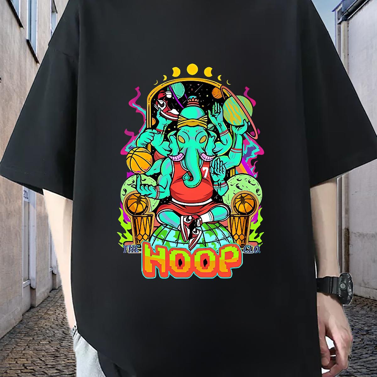 Stylist Mens T Shirts DIY Street Casual Men Tops Tees O-Neck Short Sleeve Cotton Brand