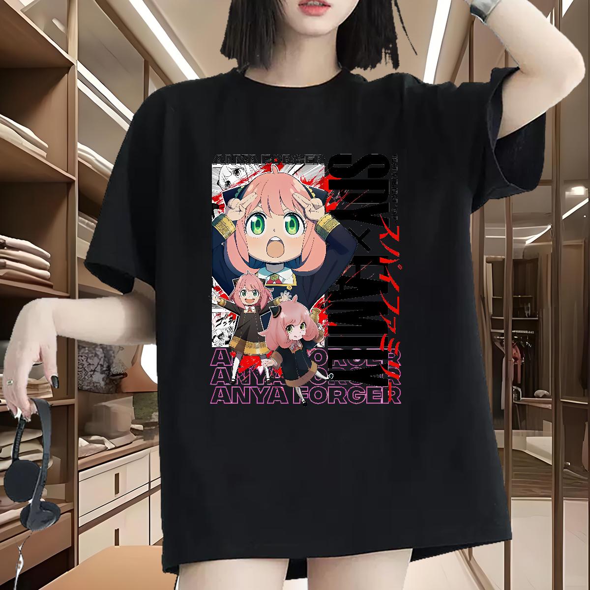 Round Neck Short Sleeve T Shirt For Woman Factory Direct Casual Women Tshirts Cartoon Printing S-3XL Brand Top Tees