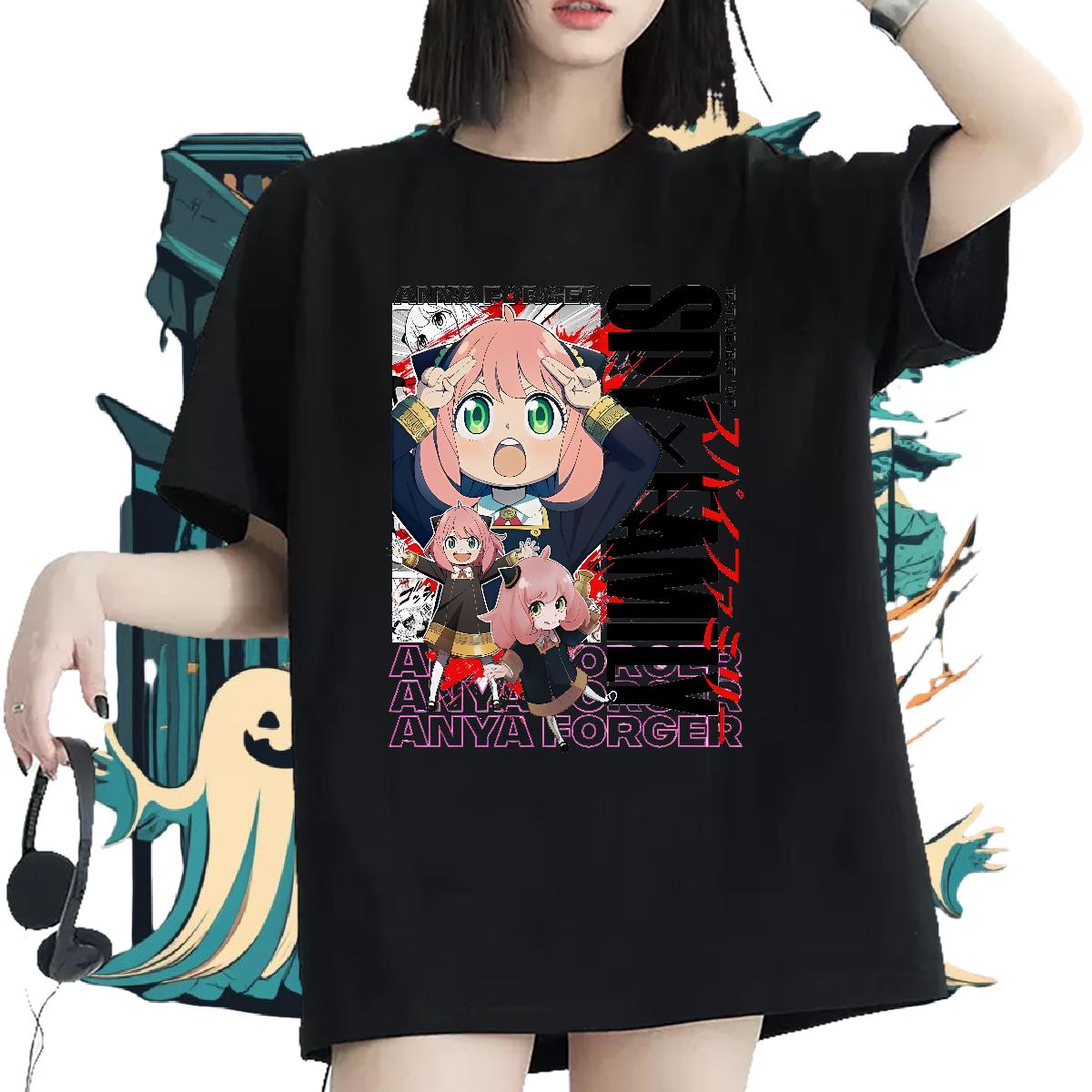 O-Neck Short Sleeve Cotton T Shirt For Woman DIY Casual Beach Unisex Tshirts Custom Anime Wholesale Tops Shirt