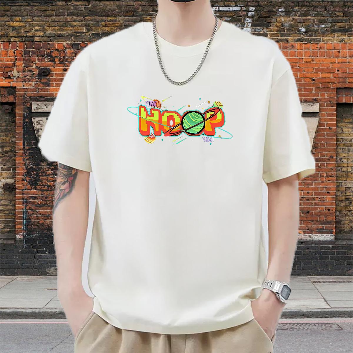 2024 Summer T shirt Custom Printing Tshirts Anime Printing Street Cotton Breathable Short Sleeve Soft Tees Shirts