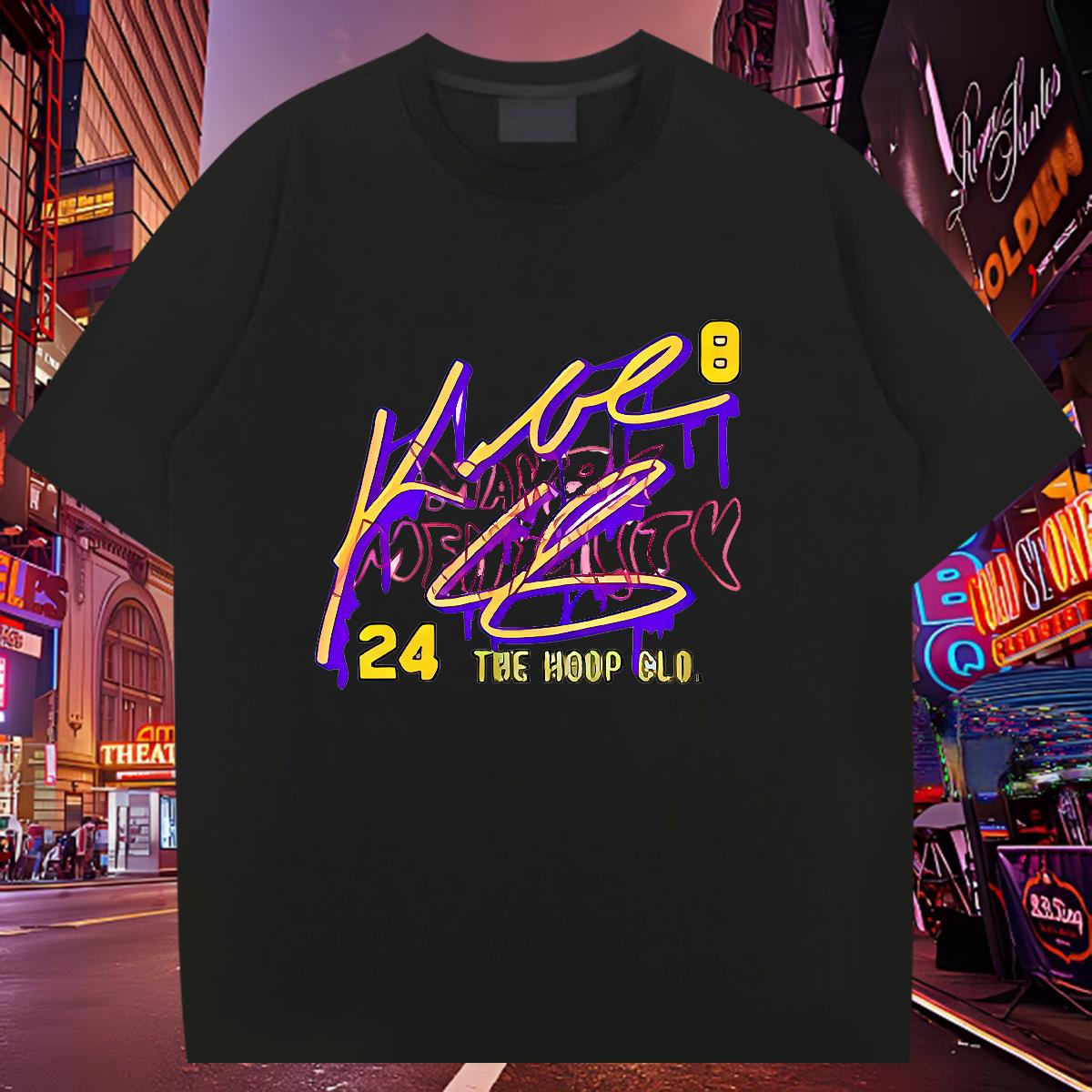 Classic Men T Shirts Anime Printing Street Cotton Breathable Short Sleeve Men Clothes T-Shirt DIY Black Oversized Tees