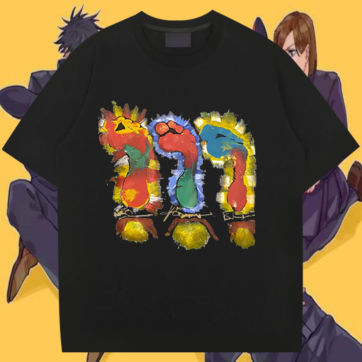 DIY T Shirts Men Custom Printing Tshirt for Man Woman Daily Outfit Short Sleeve Cotton O-Neck 5A Tops Tees