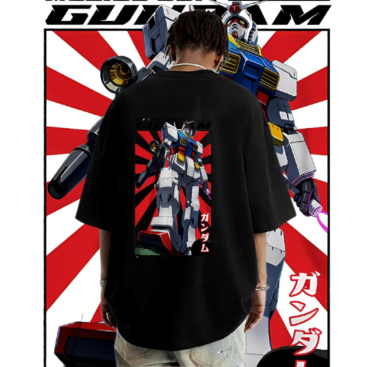 Loose Fit Men Tees Breathable Short Sleeve Spring Summer Man T Shirts Custom Cartoon DIY Customized Tops Tees