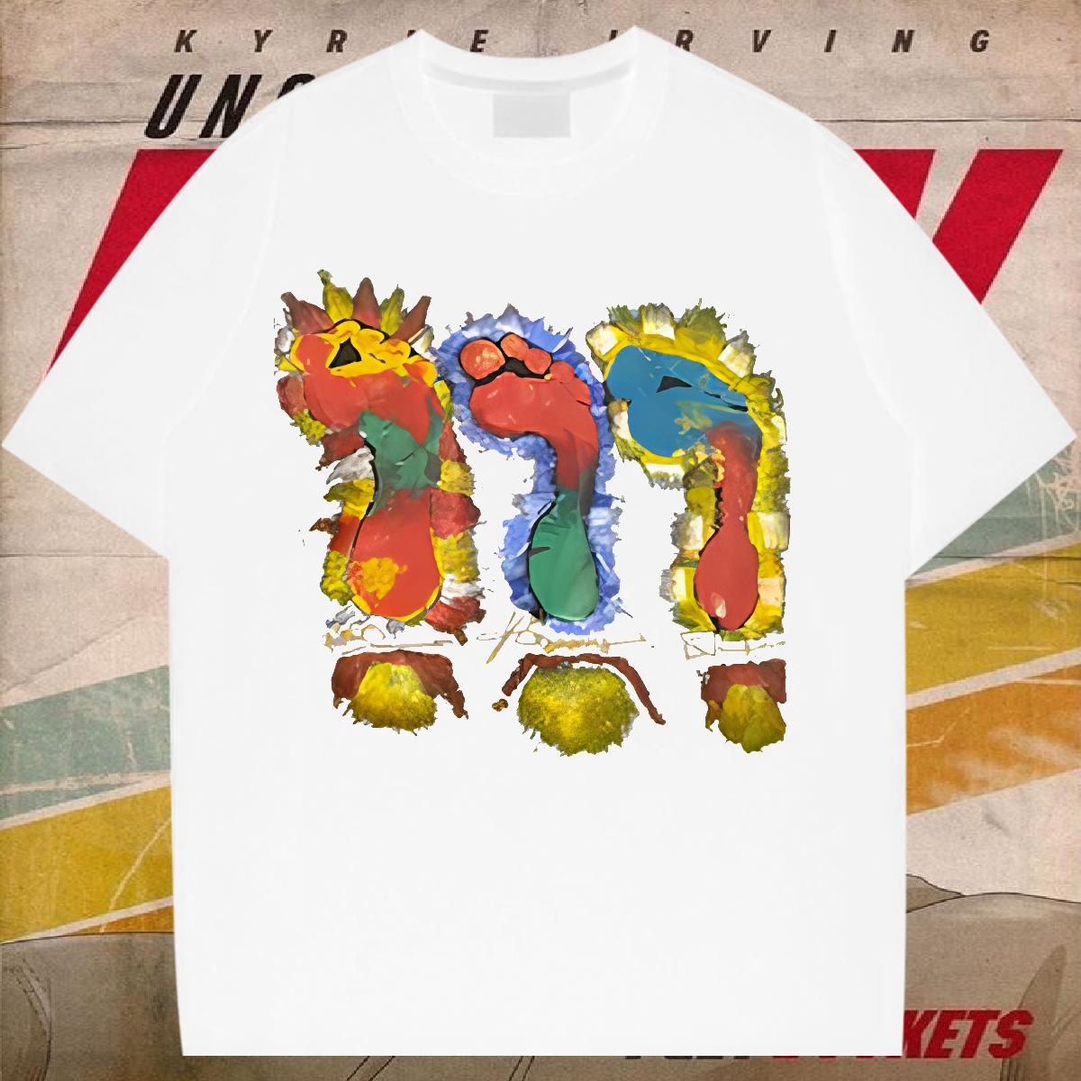 New Man T Shirts DIY Tshirt for Man Woman High Street Hip Hop Cotton Breathable Short Sleeve Brand Top Tees