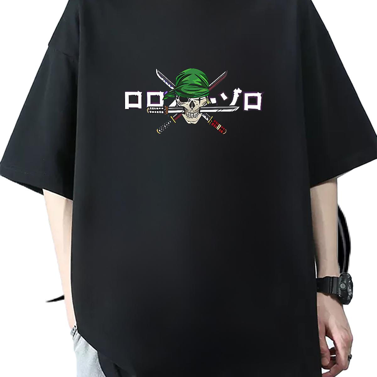 Brand Men T Shirts Plus Size Custom Mens Tshirts Anime Printing Street Crew Neck Cotton Popular Clothings