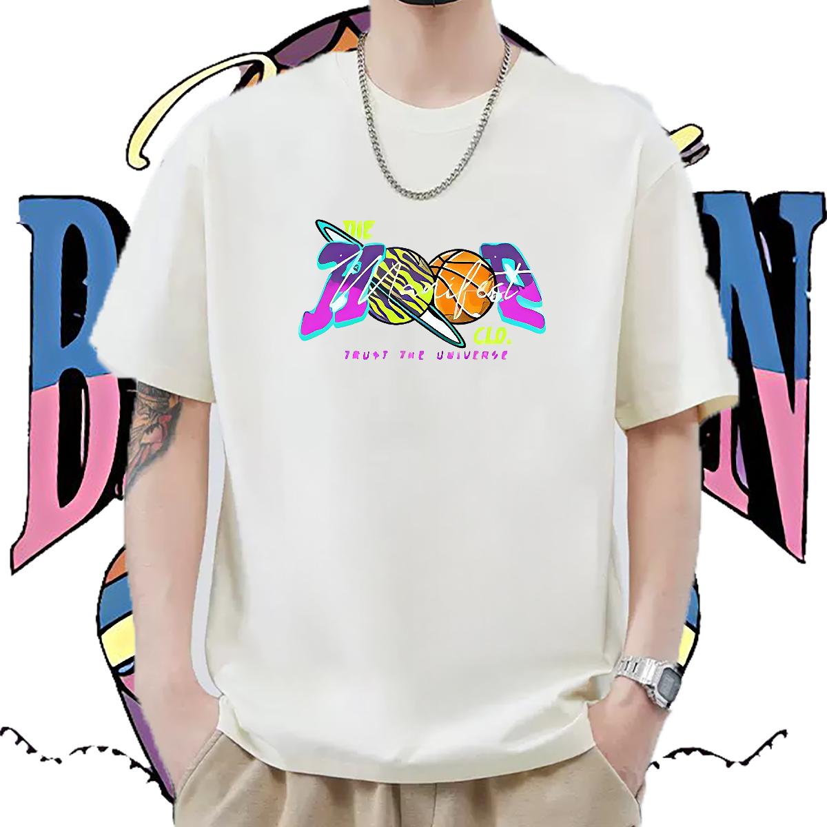 2024 Summer T Shirt For Man Oversized S-3XL Men Tshirts Casual Beach Cotton Breathable Short Sleeve Comfortable Tops