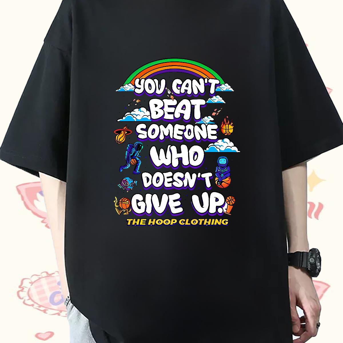 5A Tshirts Short Sleeve Cotton O-Neck Sport T Shirts Men Custom Cartoon 2024 Summer Tees