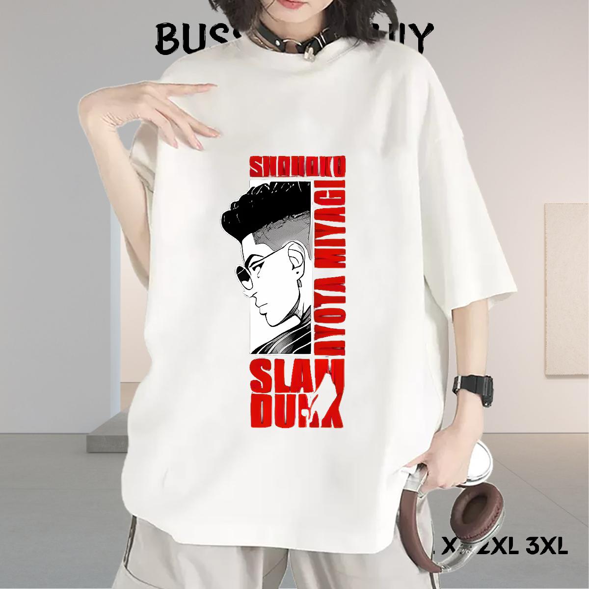 Loose fit T shirt Breathable Crew Neck Tshirts Hip Hop Street New Women Tees Oversized S-3XL