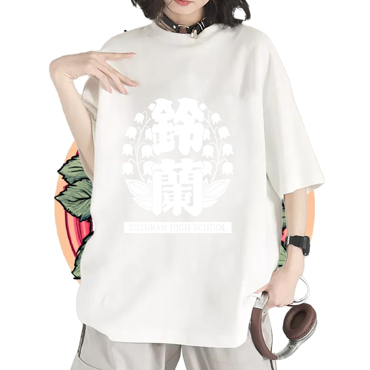 5A T Shirt For Woman Breathable Crew Neck Tops Street Wear Fashion New Lady T shirt Custom Printing