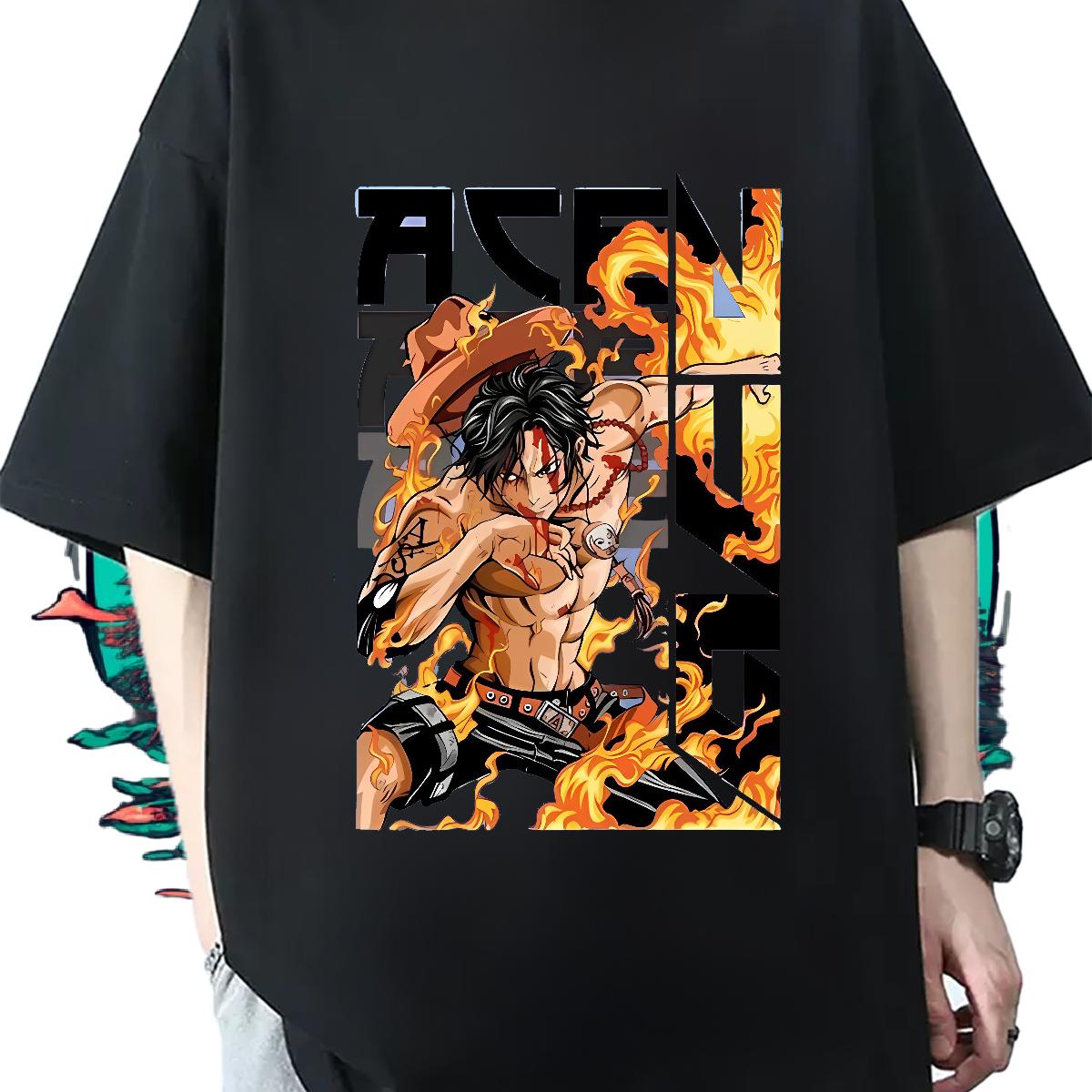 5A Men Tees Cotton Breathable Street Casual T shirt DIY Anime Fashion Designer Tops