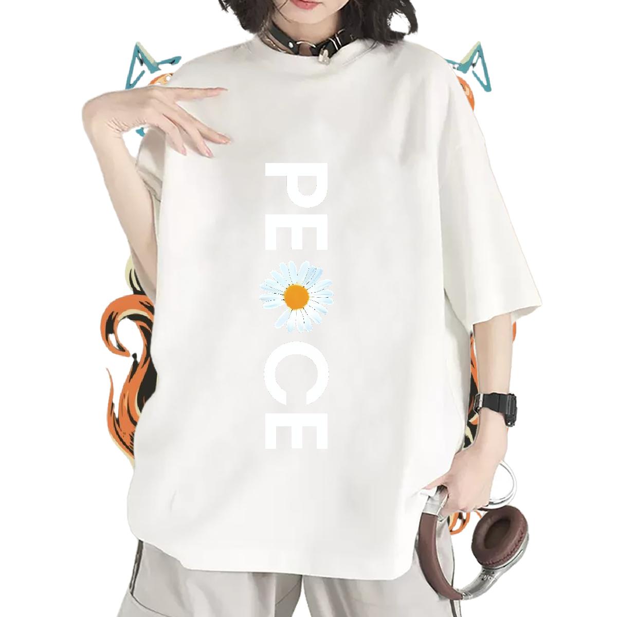 Nice Woman T Shirts Cotton Breathable Polos Sports Casual 2024 Casual Women Tshirts Graphic