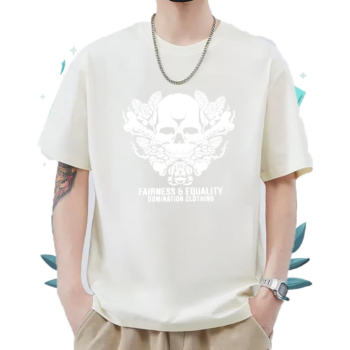 Classic Casual Man T Shirts DIY Printed Tshirts Casual Beach Short sleeve Cotton Soft Designer Tops Tees