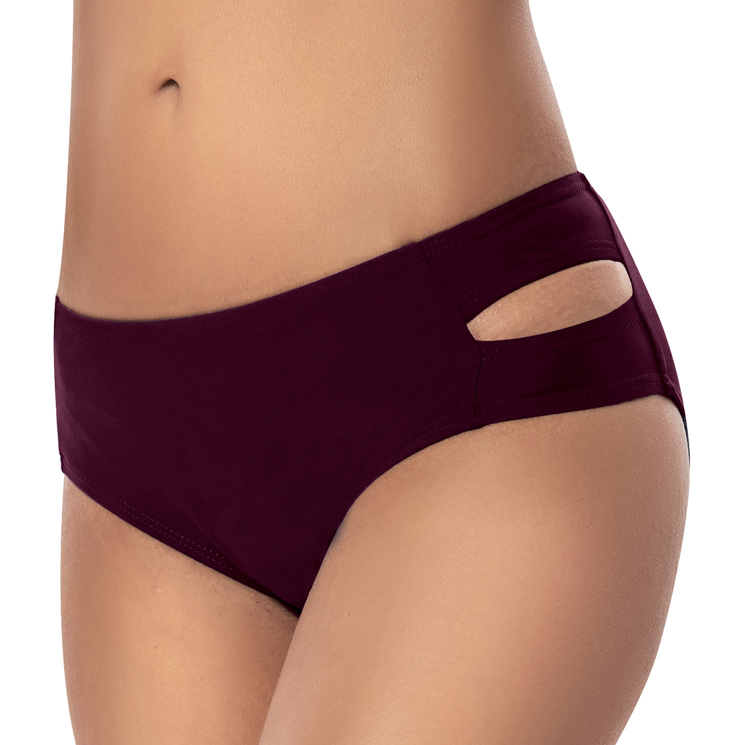 New Pattern Solid Temperament Versatile New Conservative Pleated Women's Triangle Pants with Sexy Solid Color Swim Trunks Temperament Loose Self-