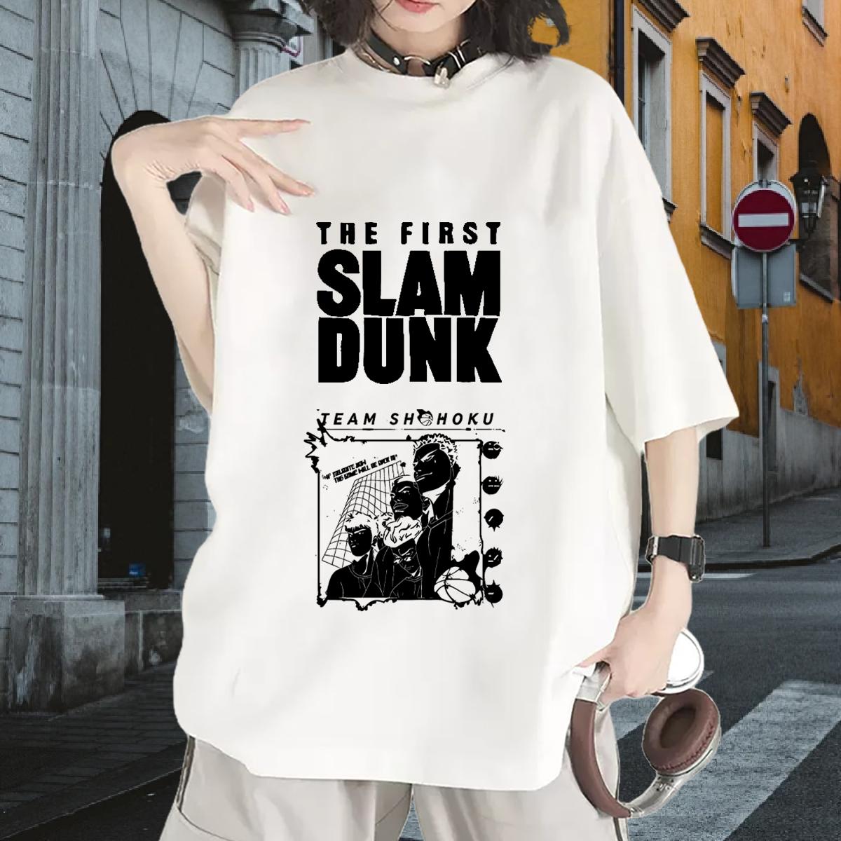 Fashion T Shirts Women O-Neck Short Sleeve Cotton Anime Oversized Tops Sports Casual Wholesale Tshirt for Man Woman