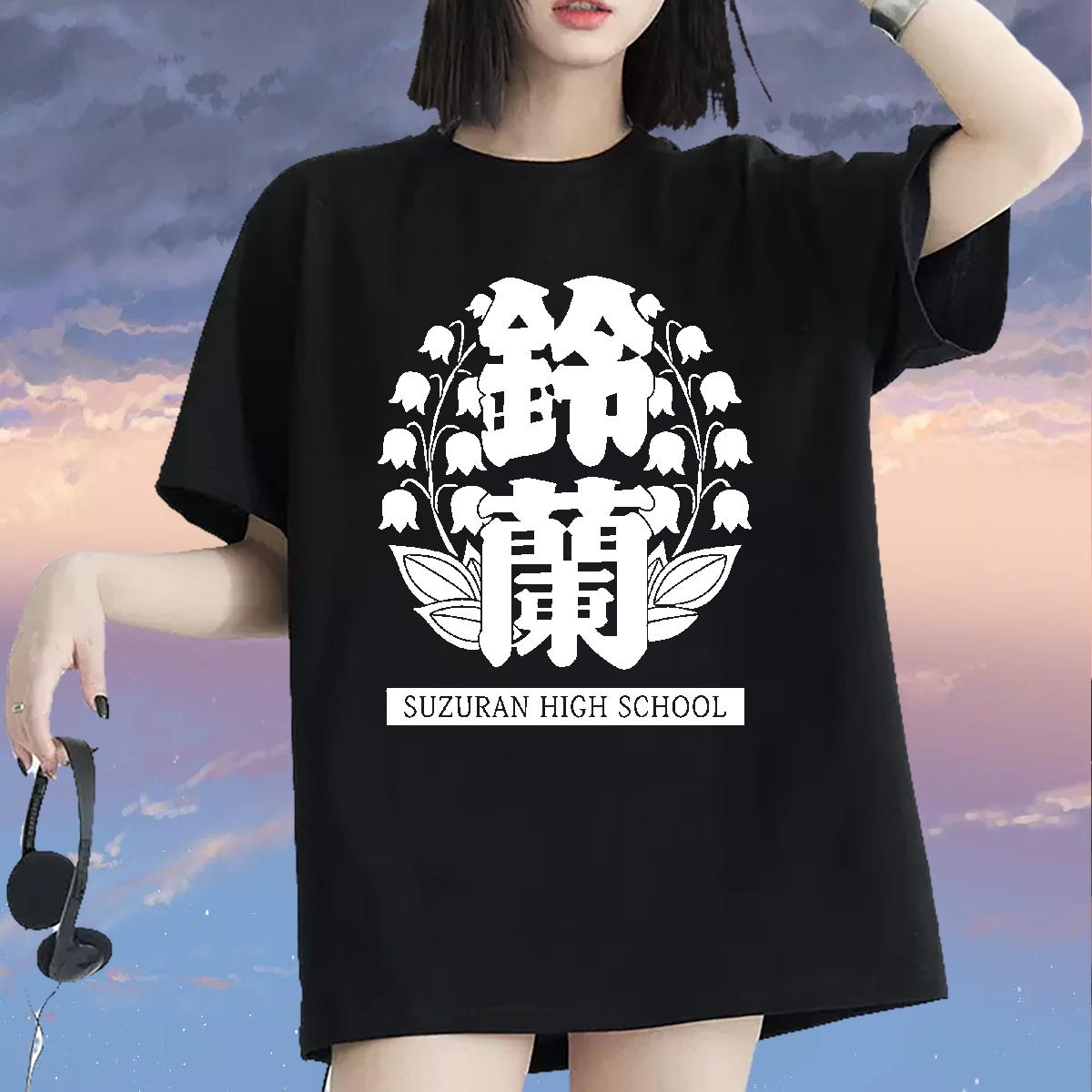 New Arrival T Shirt For Woman Round Neck Short Sleeve Black Oversized Tops Tees Casual Daily Wear Female Couples T Shirts
