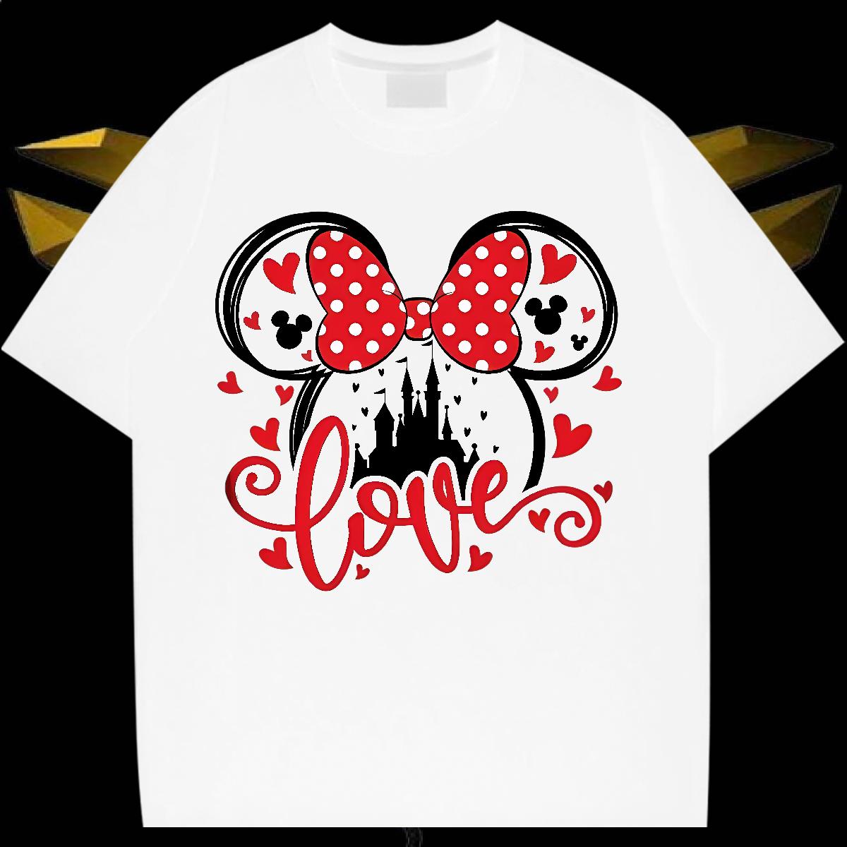 Brand T shirt Cartoon Print Tshirts Sports Casual Short Sleeve Cotton O-Neck High Quality Tee Shirt