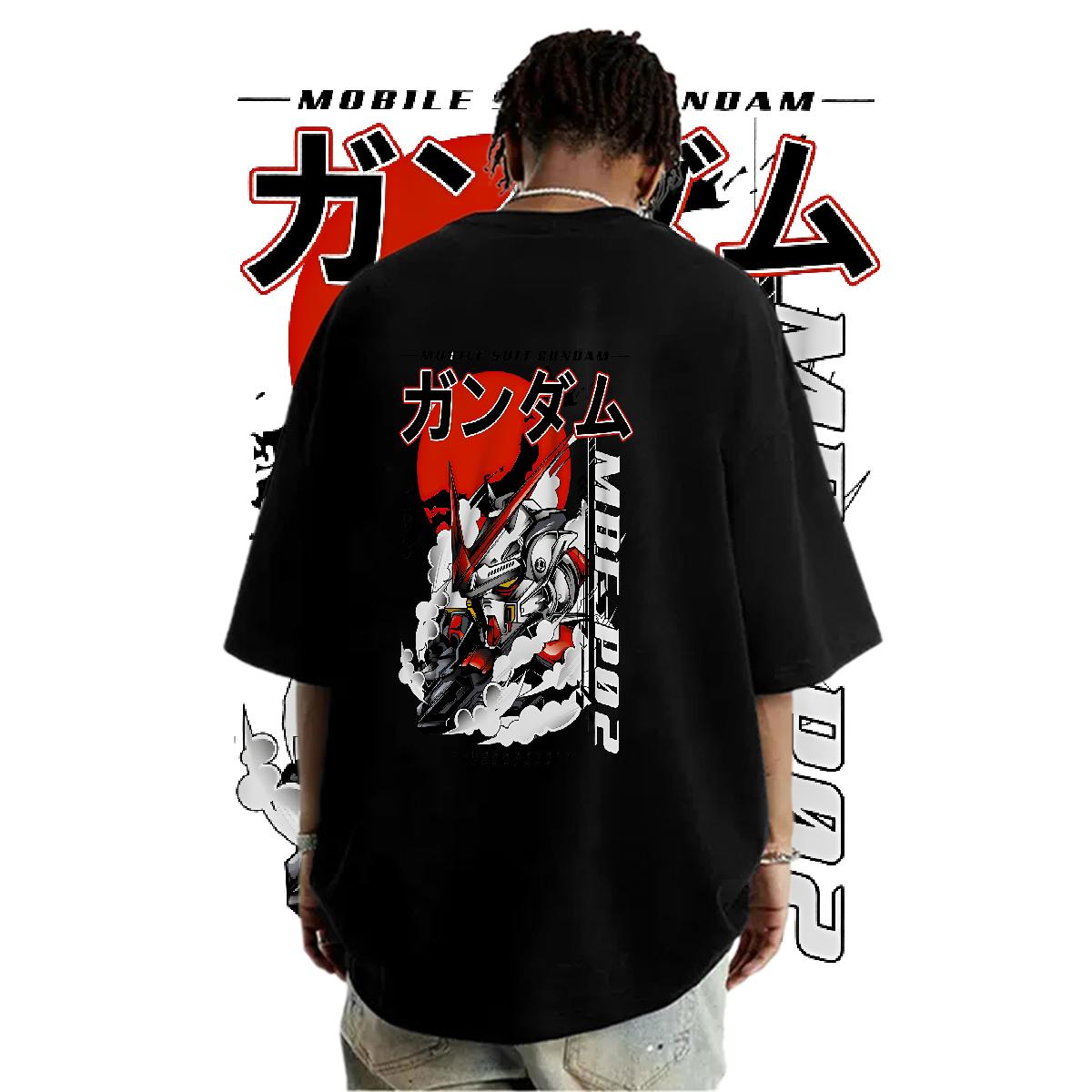 Loose Tshirt for Man Woman Round Neck Short Sleeve Hip Hop T-Shirts for Men Skull Customized Clothes