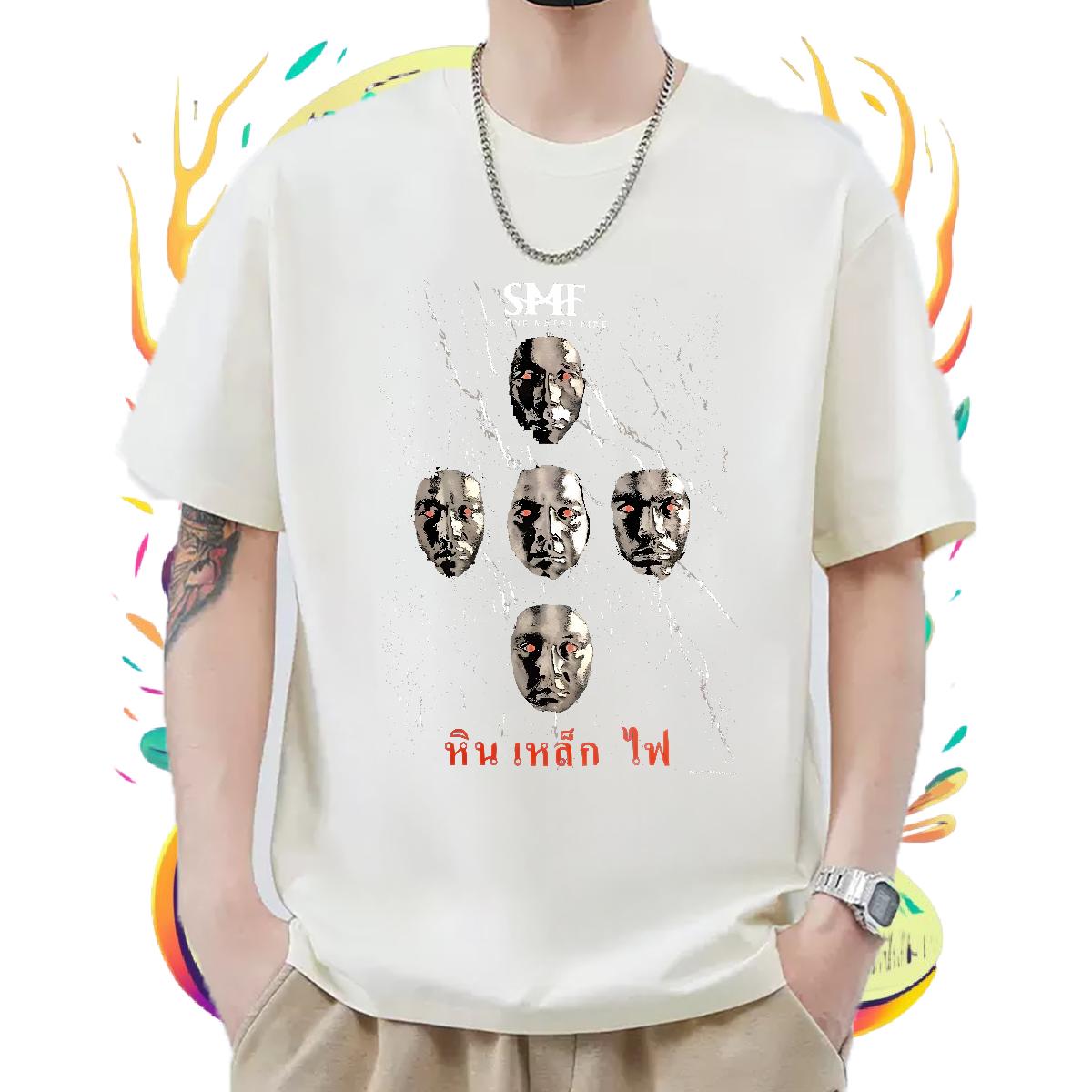DIY T Shirt For Man Custom Cartoon High Street Hip Hop Couples T Shirts O-Neck Short Sleeve Cotton 5A