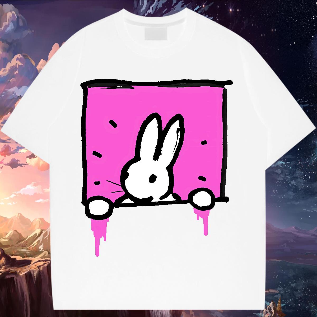 Classic Men Clothes T-Shirt Cotton Breathable Soft Spring Summer T Shirts Men Anime Print Wholesale Tops Shirt