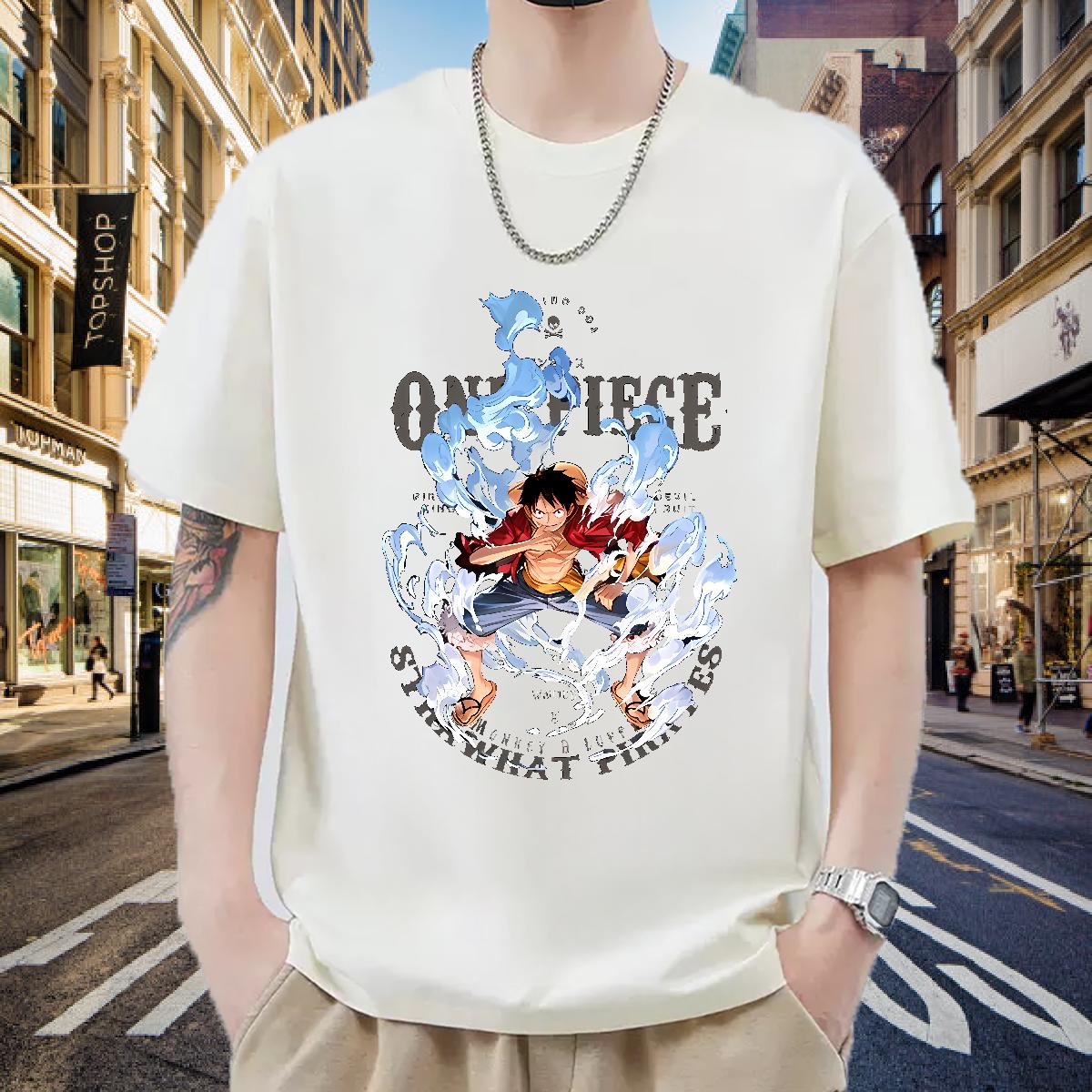 New Arrival T Shirt For Man Cartoon Printing S-3XL Hip Hop Street Men Tees Cotton Breathable Soft Loose